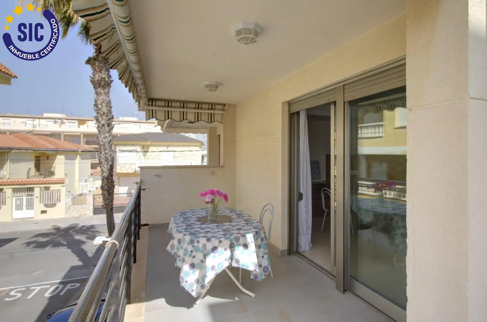 Terraza de Casa adosada en venta en Chilches / Xilxes con Jardín privado, Terraza y Amueblado