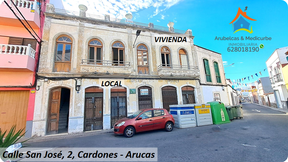 Exterior view of House or chalet for sale in Arucas  with Terrace and Balcony