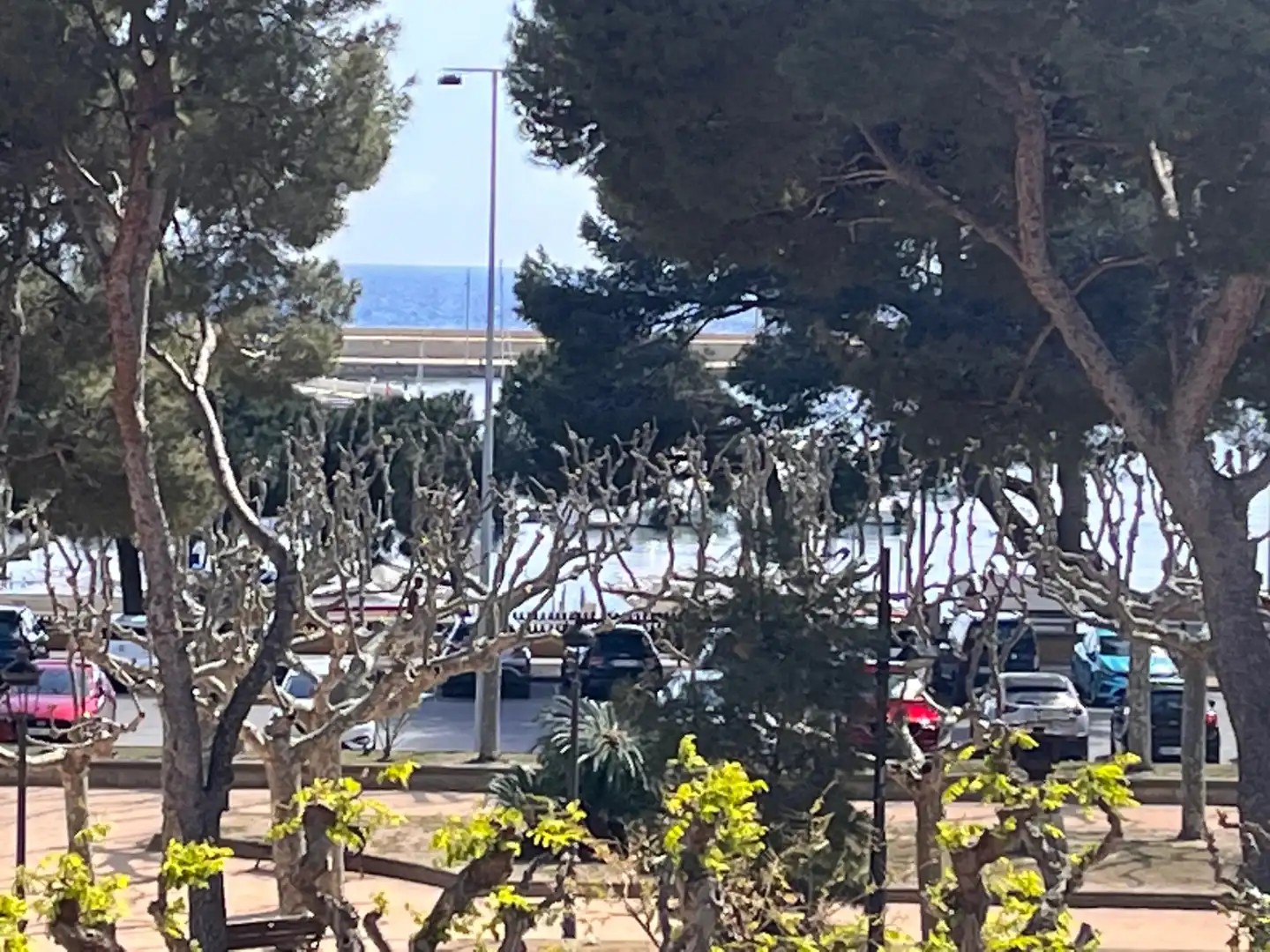 Vista exterior de Pis en venda en Sant Feliu de Guíxols amb Aire condicionat, Calefacció i Parquet
