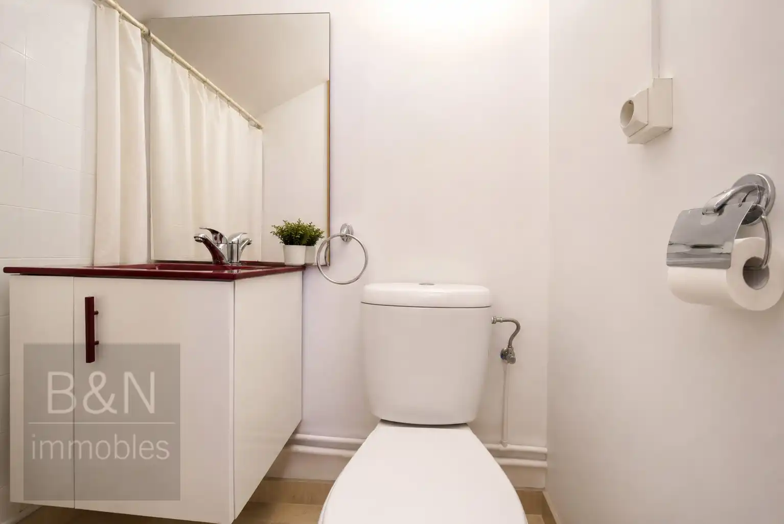 Badezimmer von Maisonette zum Verkauf in Terrassa mit Heizung und Terrasse