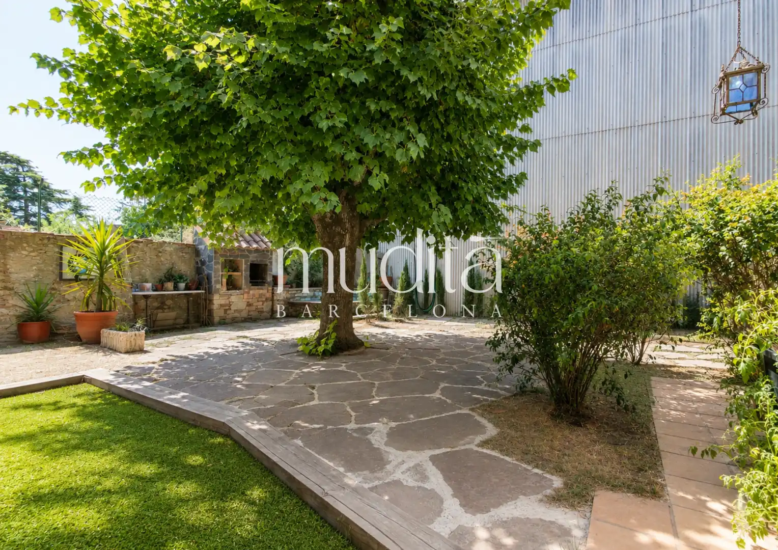 Garden of Detached homes for sale in Gualba  with Heating, Private garden and Terrace