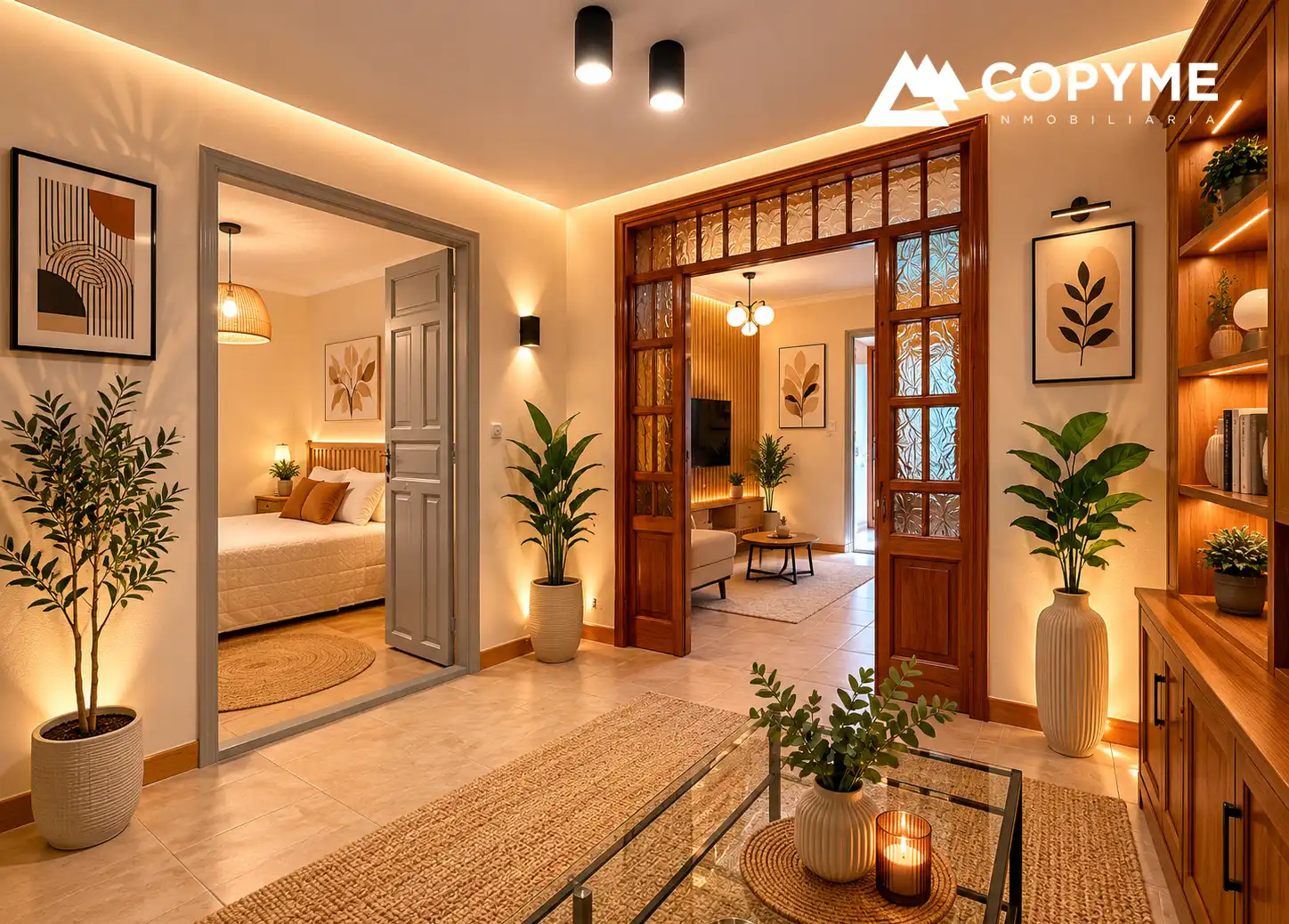 Sala de estar de Casa o chalet en venta en Gerindote con Amueblado