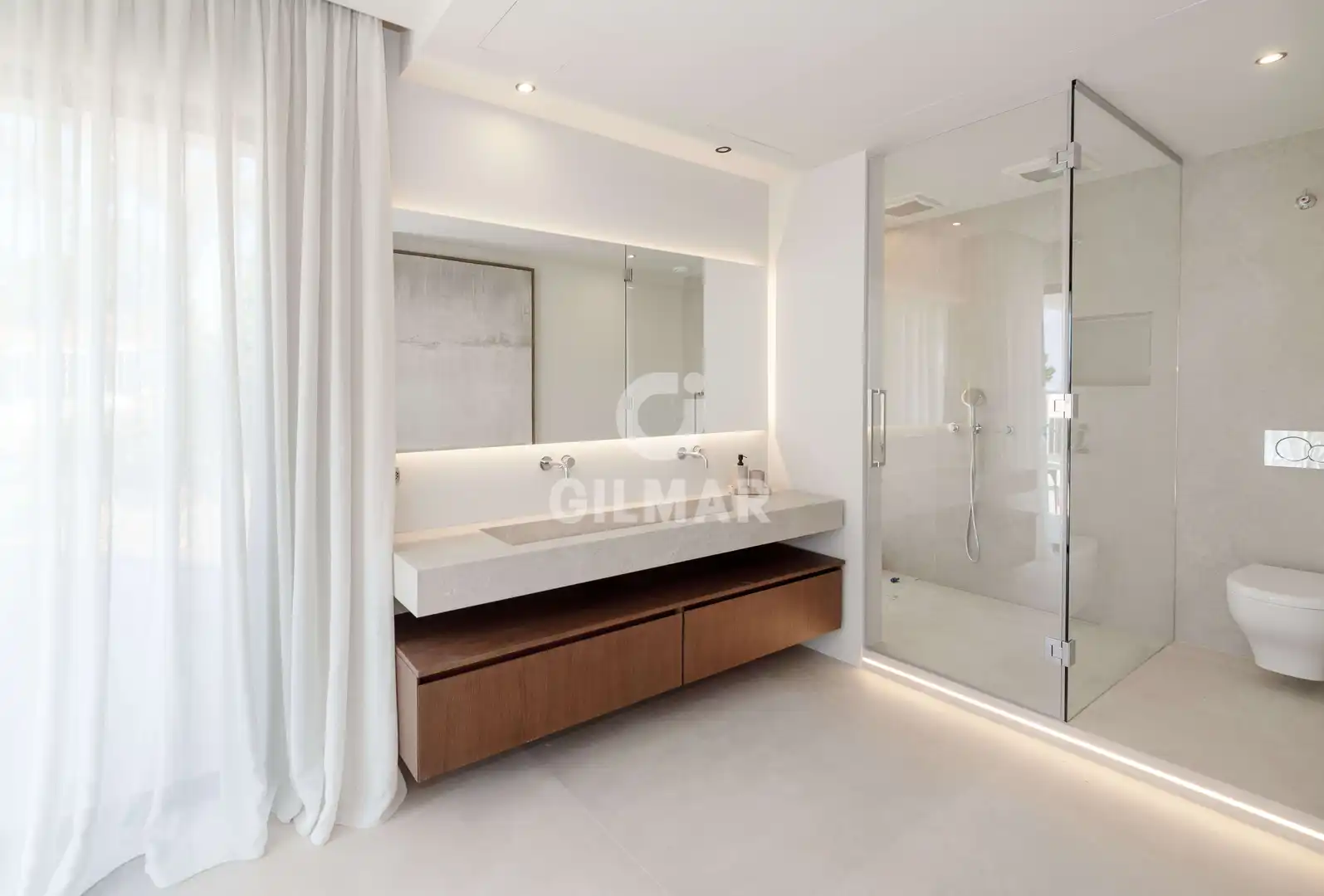 Bathroom of Houses for sale in Benalmádena  with Heating, Private garden and Swimming Pool