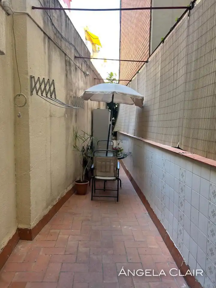 Balcony of Flat for sale in Barcelona  with Air Conditioner, Heating and Parquet flooring