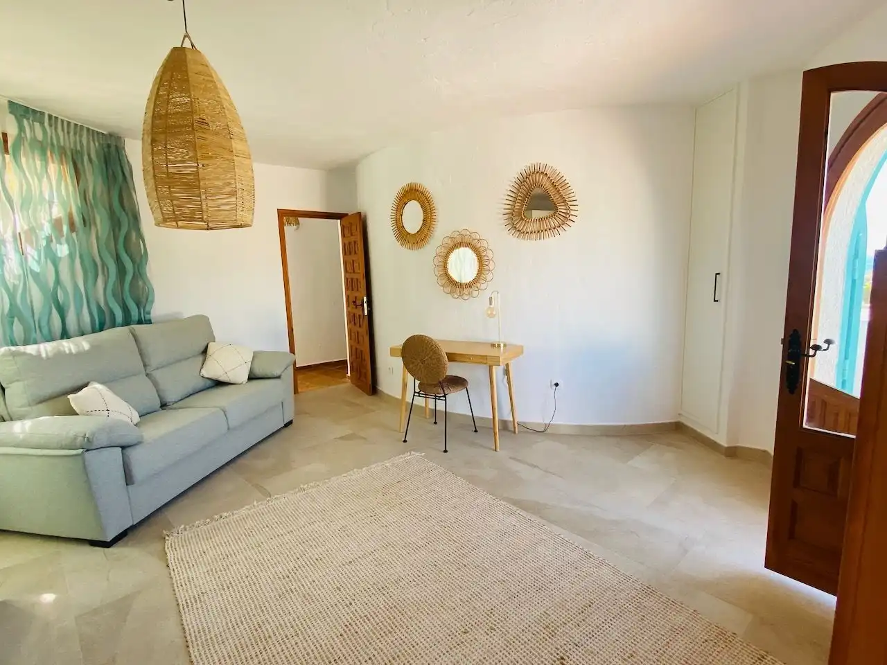 Sala d'estar de Casa o xalet en venda en Altea amb Calefacció, Jardí privat i Terrassa