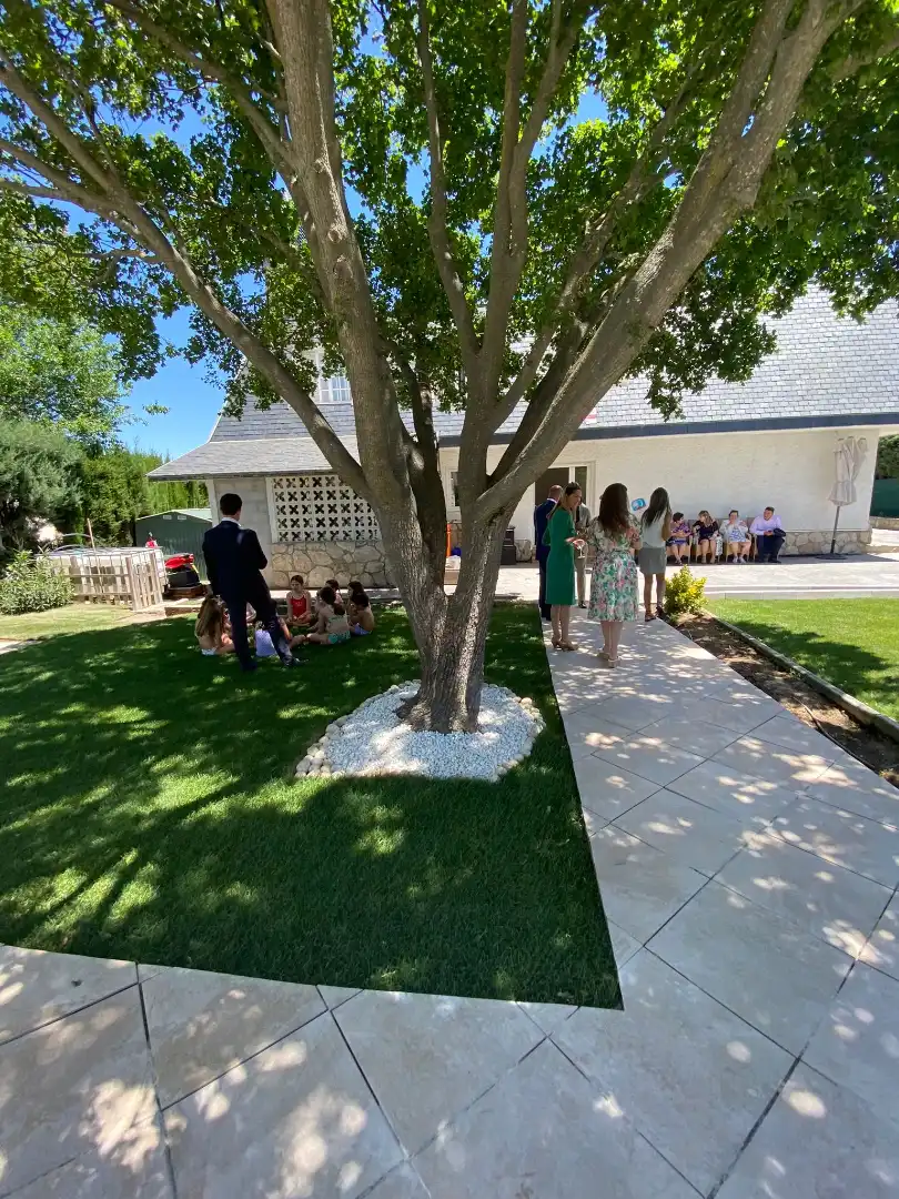 Jardín de Casa o chalet en venta en Algete con Aire acondicionado, Calefacción y Jardín privado