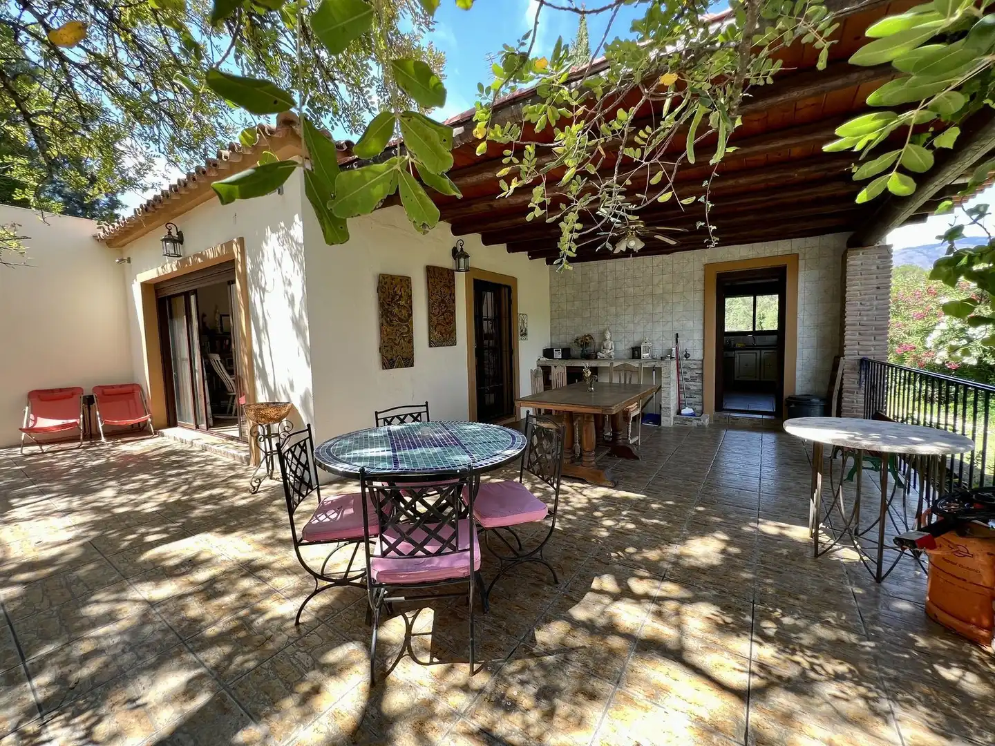 Terraza de Casa o chalet en venta en Estepona con Aire acondicionado, Terraza y Piscina