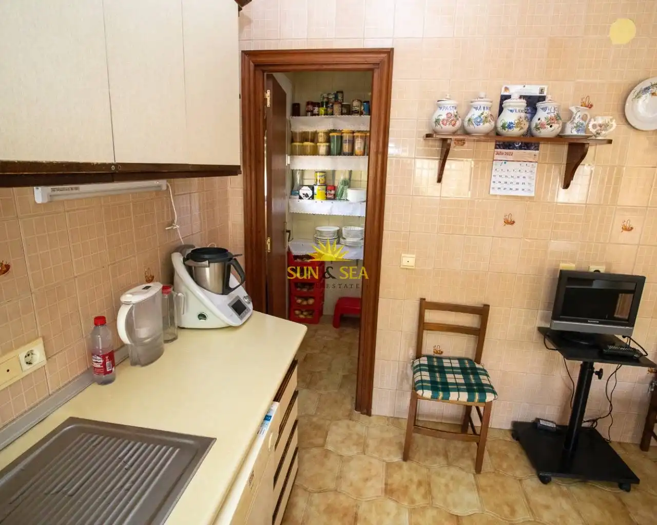Cuina de Casa o xalet en venda en Las Torres de Cotillas amb Aire condicionat, Calefacció i Jardí privat