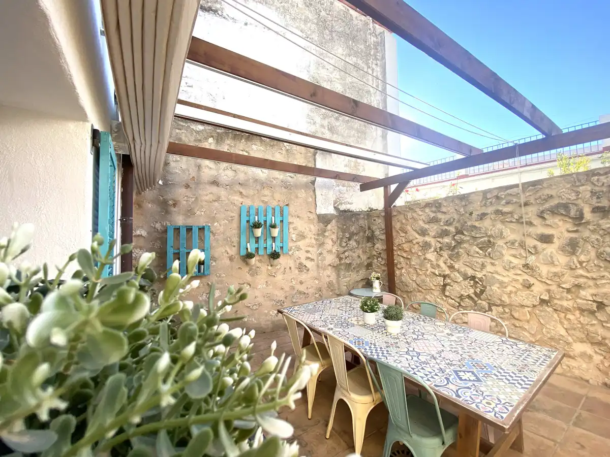 Terrace of Detached homes for sale in Sanet y Negrals  with Air Conditioner, Heating and Terrace