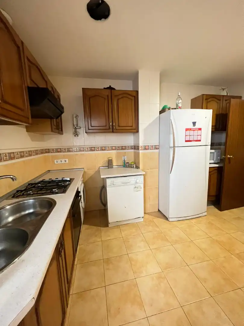 Cocina de Piso de alquiler en Ciudad Real con Amueblado
