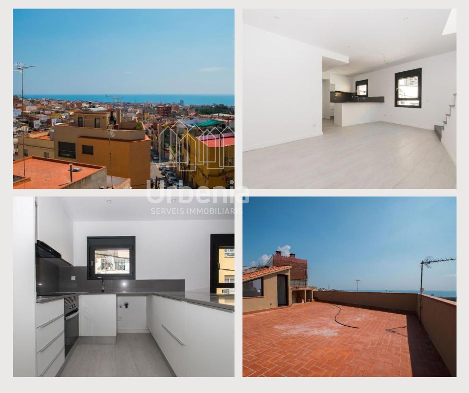 Exterior view of Flat for sale in Mataró  with Air Conditioner, Heating and Parquet flooring