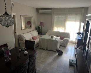 Living room of Flat to rent in Tomares  with Air Conditioner, Heating and Private garden