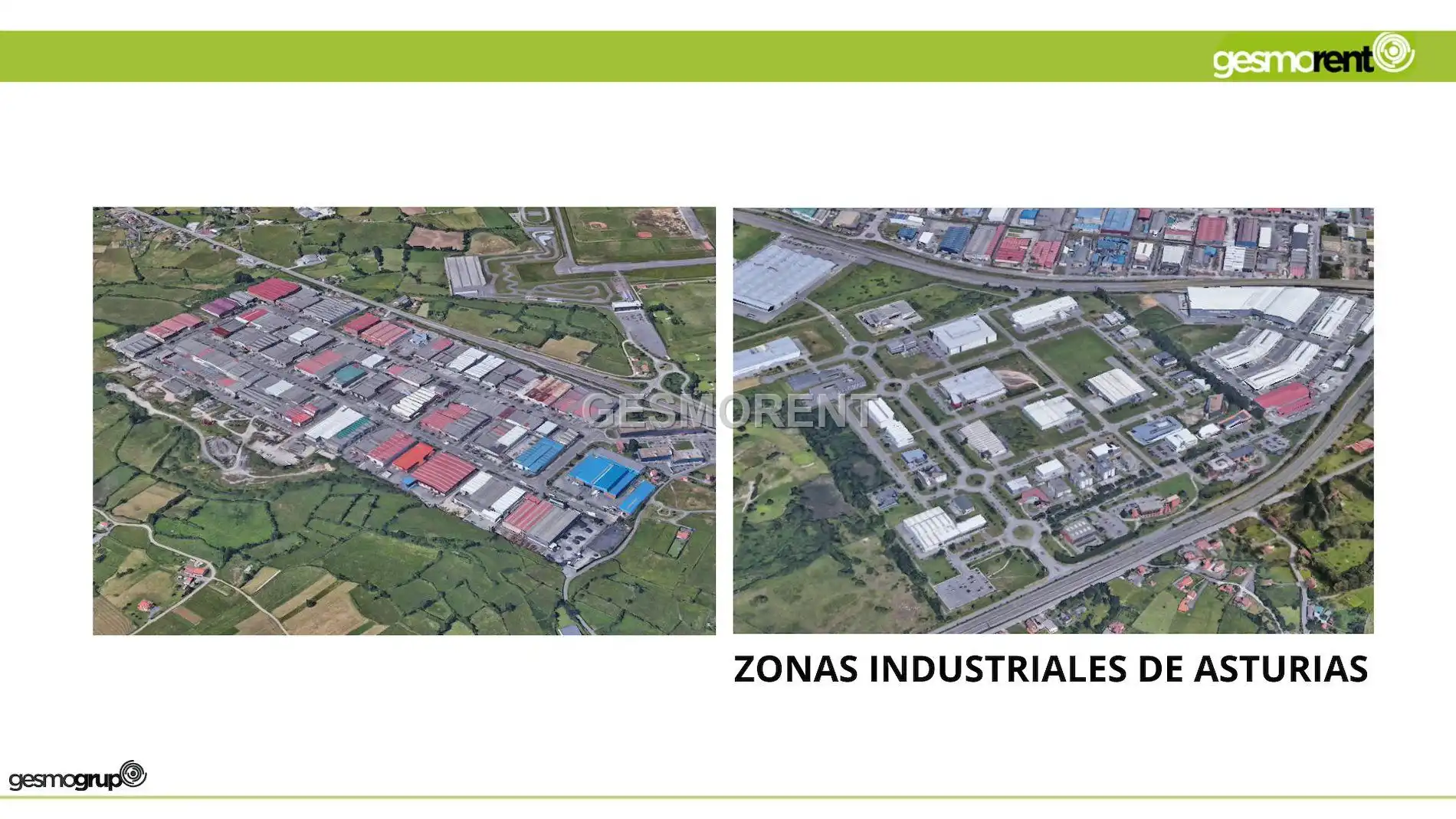 Vista exterior de Nave industrial en venta en Carreño