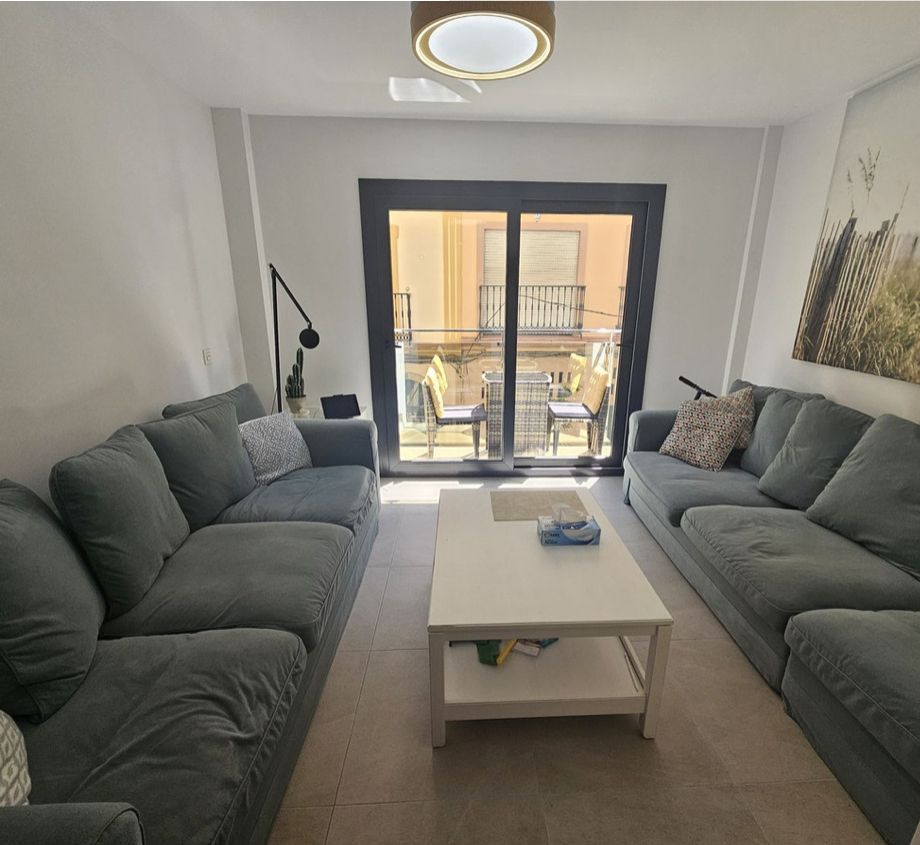 Living room of Flat for sale in Fuengirola  with Furnished, Oven and Washing machine