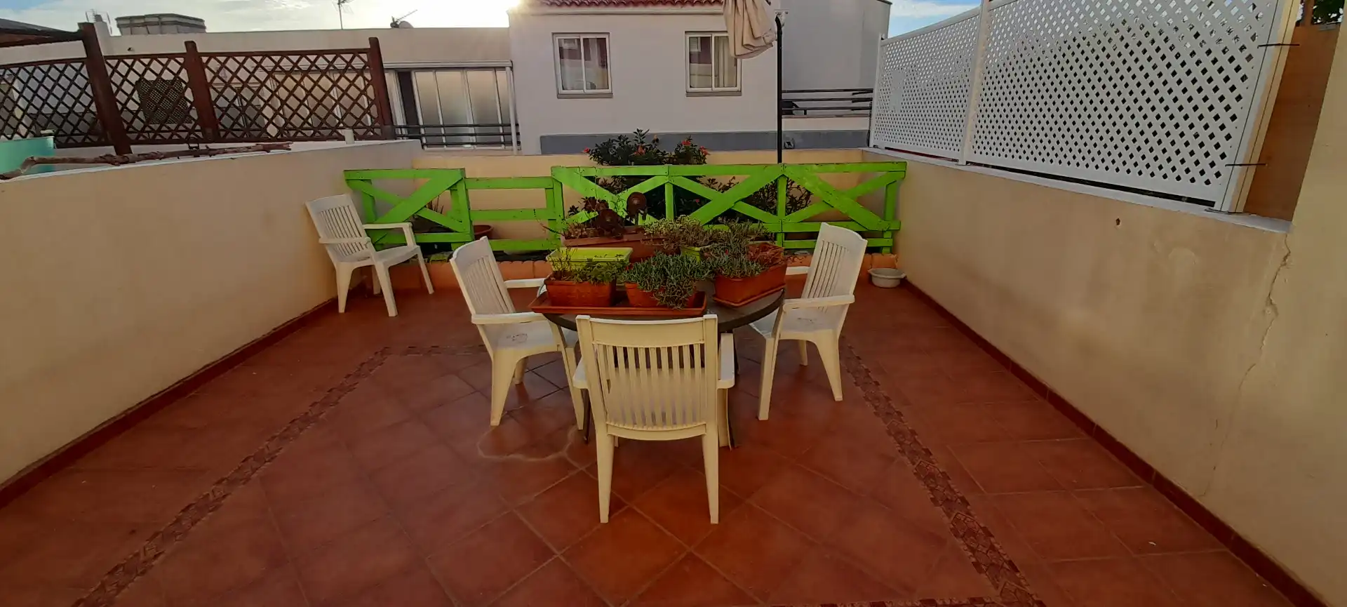 Terrace of Detached homes for rent in Santa Cruz de Tenerife  with Air Conditioner, Terrace and Furnished