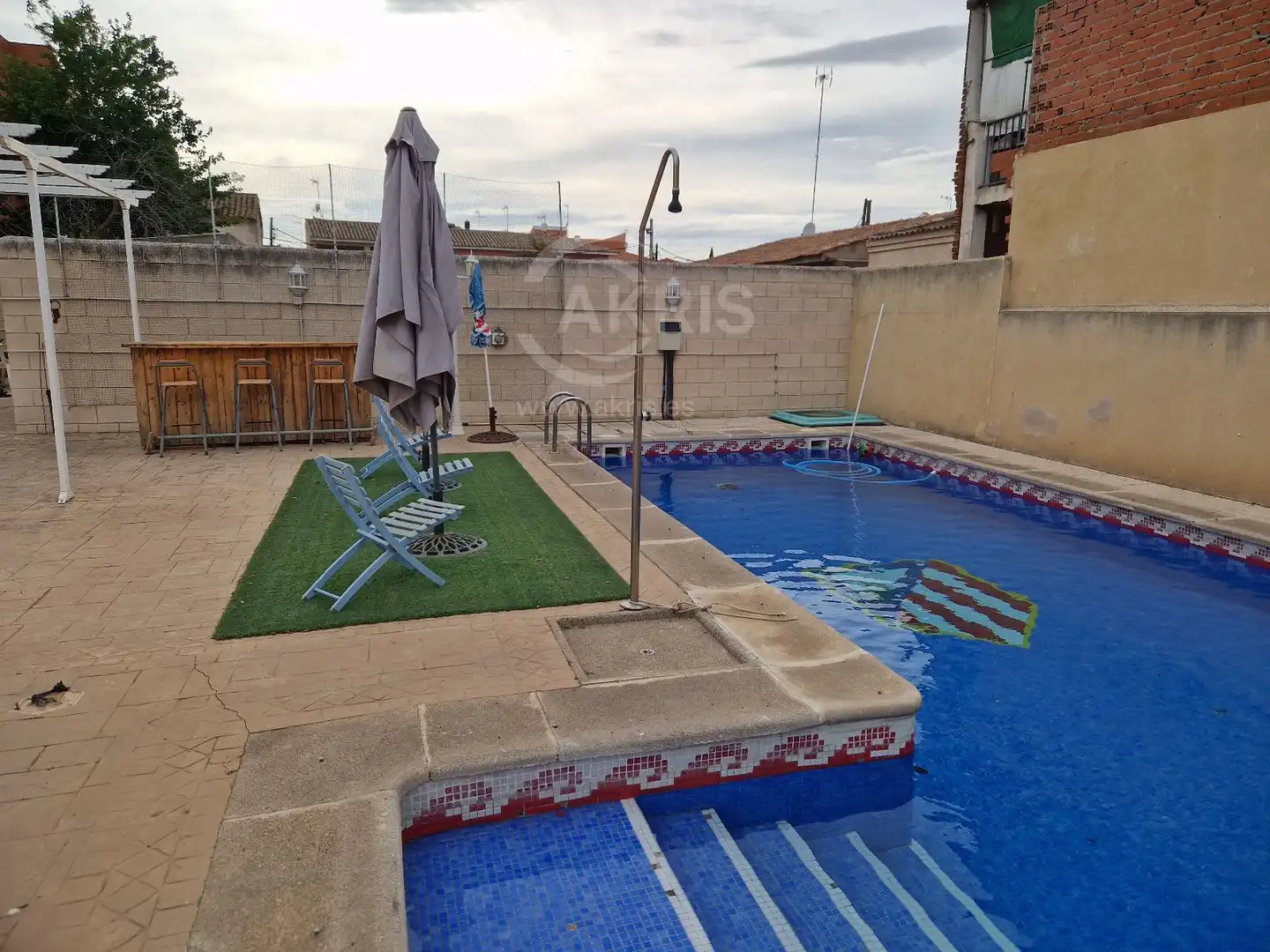 Piscina de Casa adosada en venta en Mocejón con Aire acondicionado, Calefacción y Trastero