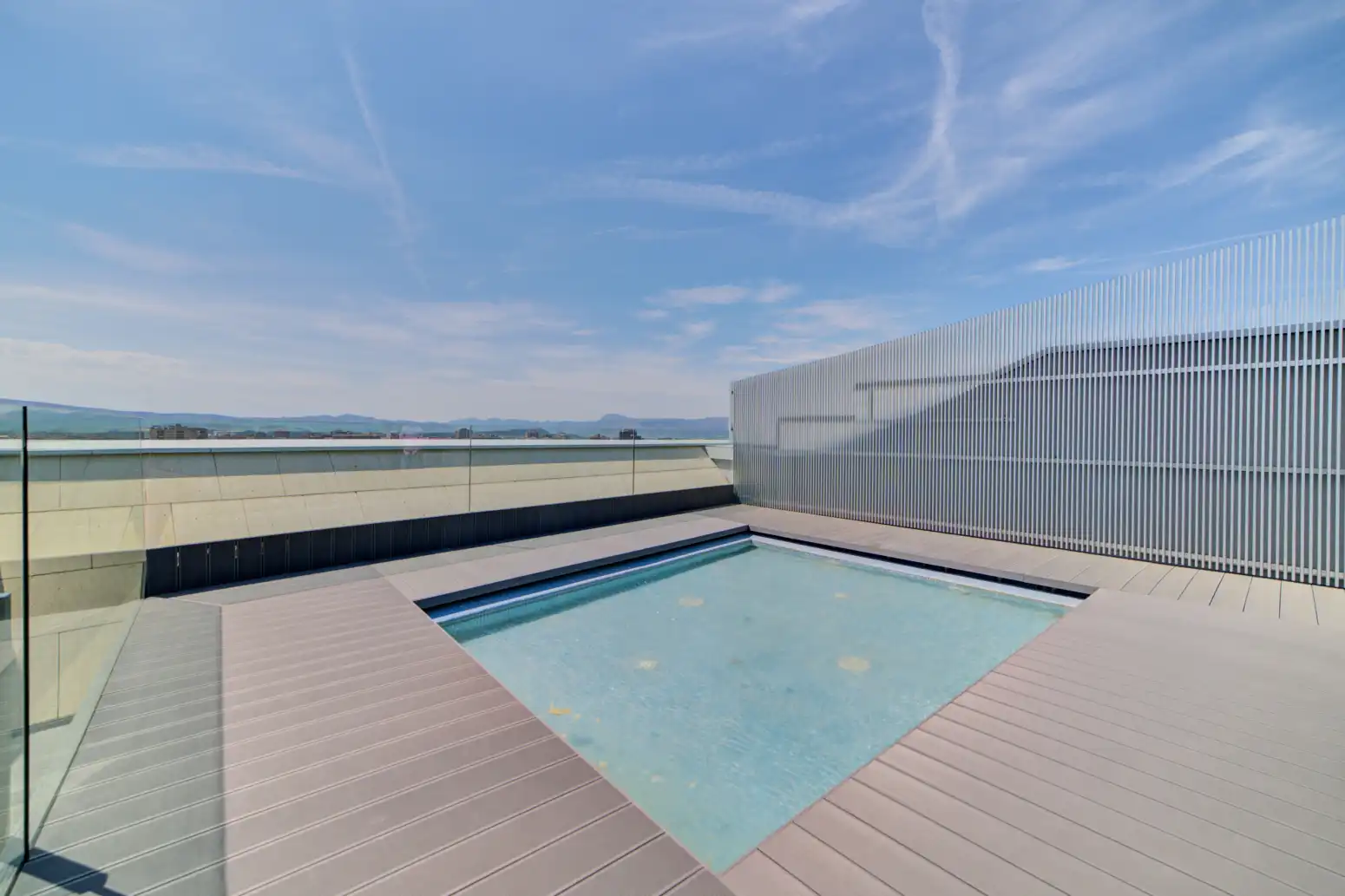 Swimming pool of Flat for sale in  Pamplona / Iruña  with Heating, Terrace and Storage room