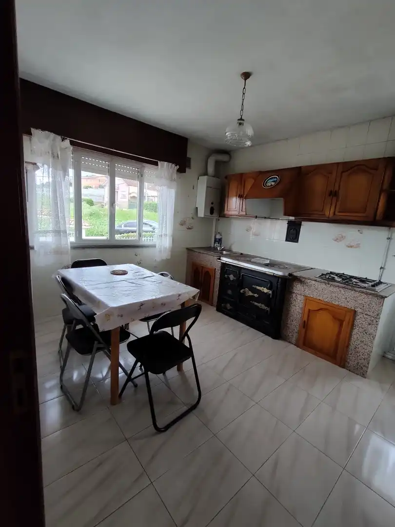 Cocina de Casa o chalet en venta en Lousame con Jardín privado, Trastero y Amueblado