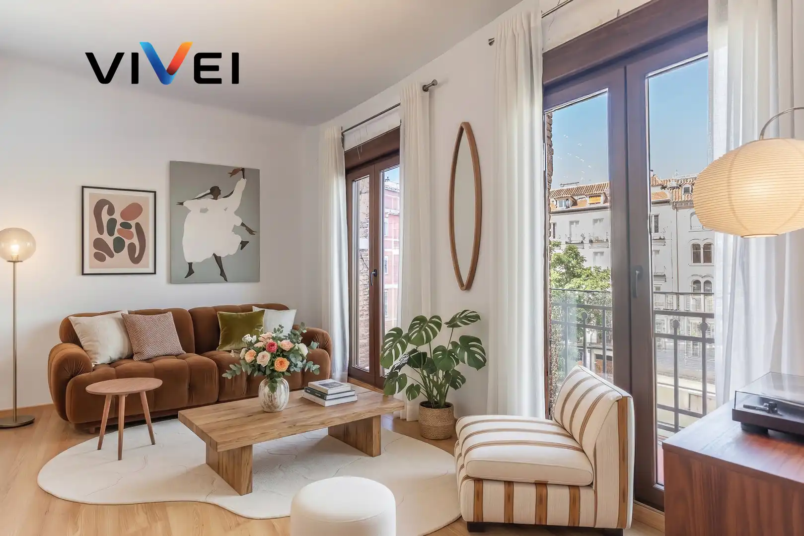 Sala de estar de Piso en venta en Madrid con Calefacción y Balcón