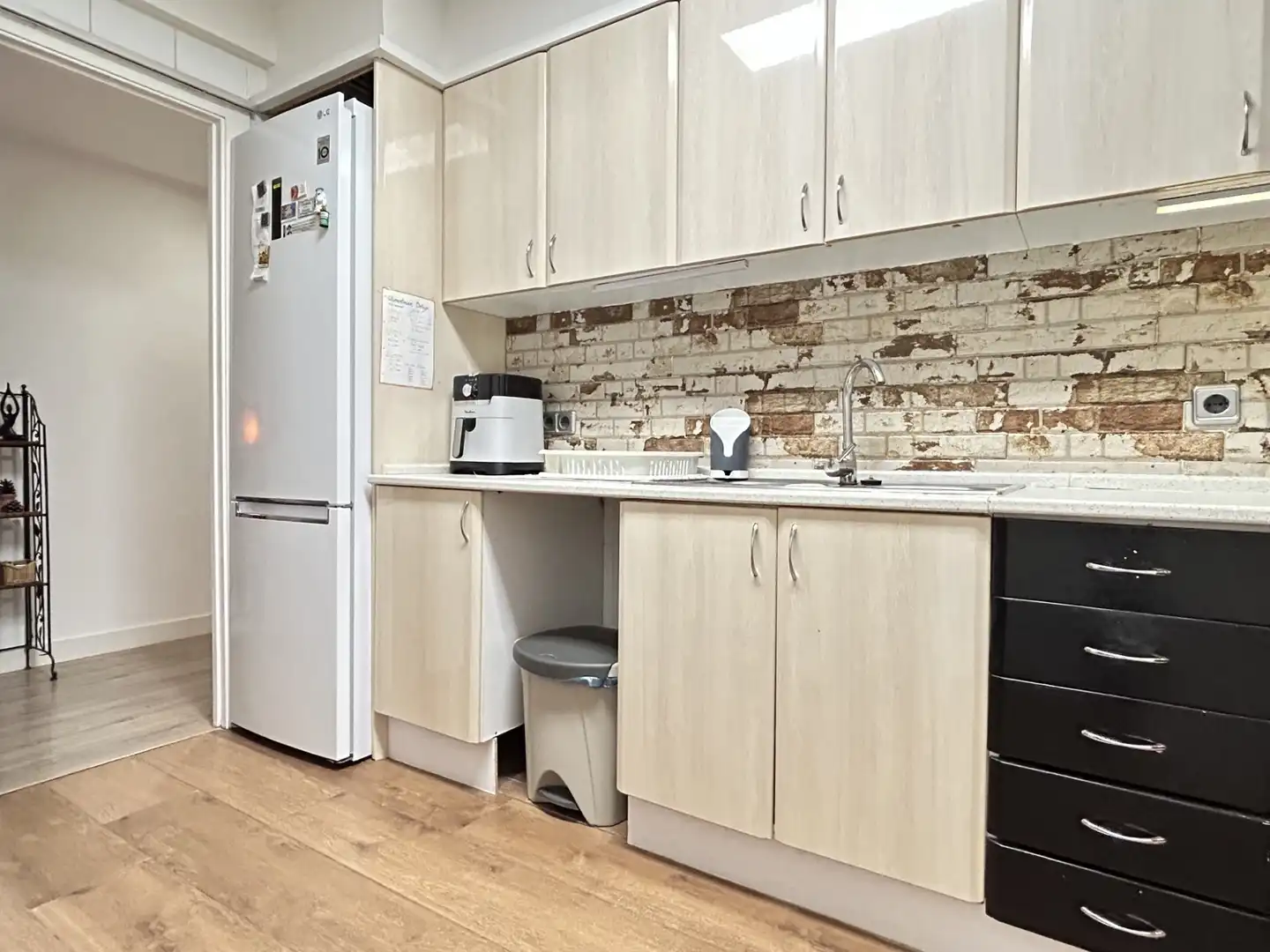 Küche von Wohnung zum Verkauf in El Vendrell mit Heizung, Privatgarten und Parkett
