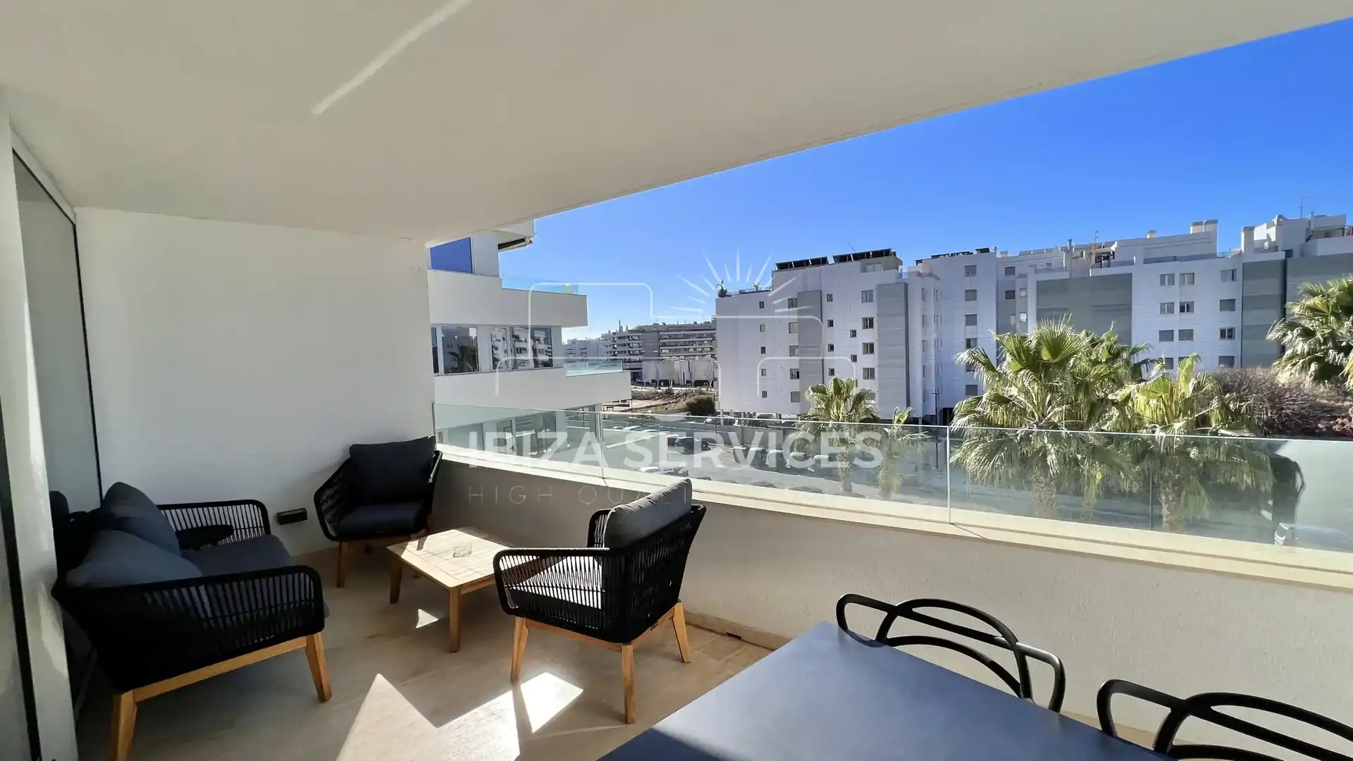 Piso con piscina en alquiler en Marina Botafoc - Platja de Talamanca, imagen 2
