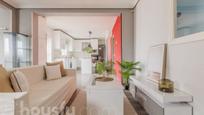 Living room of Flat for sale in  Madrid Capital  with Heating and Terrace