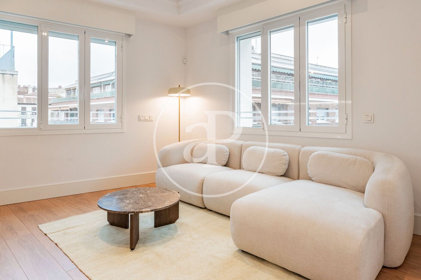 Sala de estar de Piso en venta en  Madrid Capital con Aire acondicionado, Calefacción y Trastero