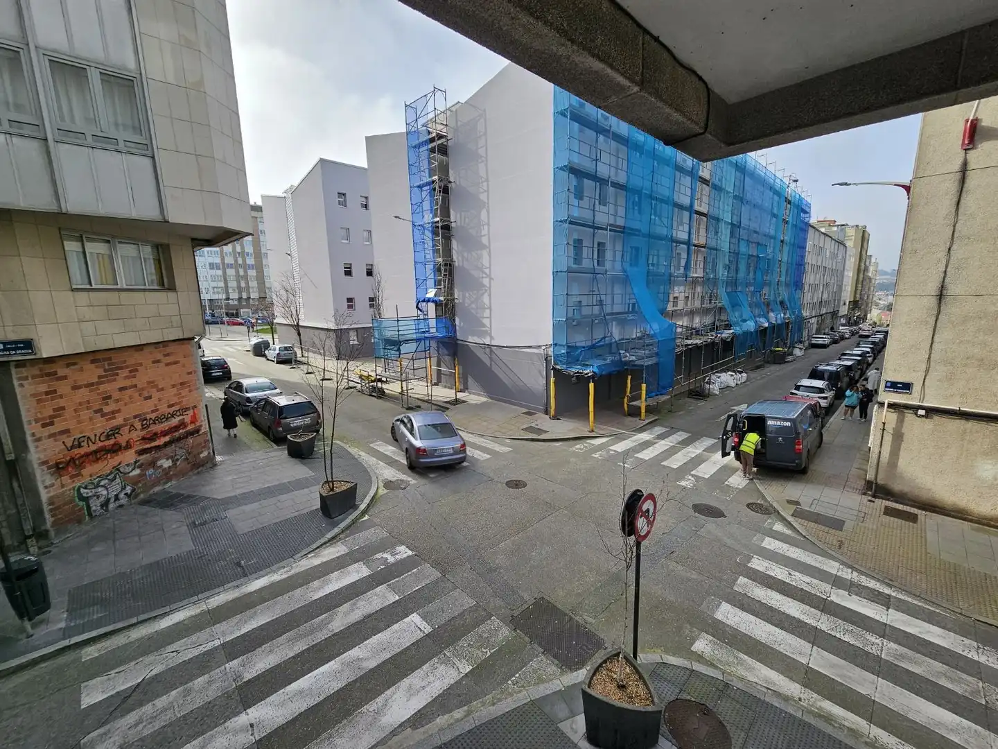 Vista exterior de Piso en venta en A Coruña Capital  con Calefacción