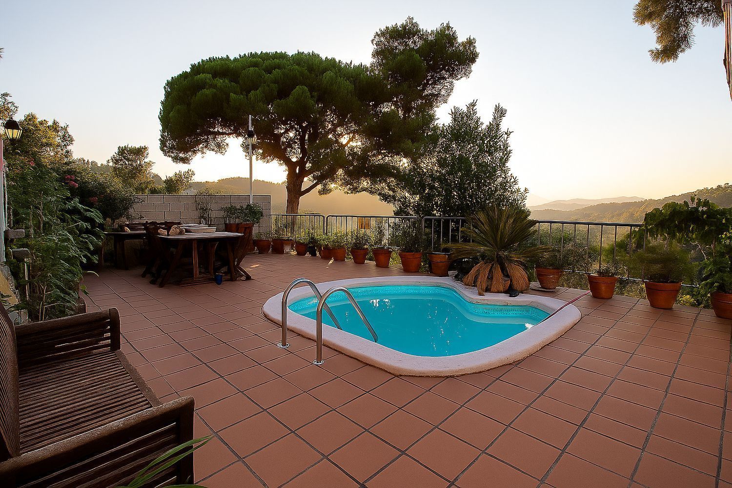 Piscina de Casa o chalet en venta en  Barcelona Capital con Aire acondicionado, Jardín privado y Terraza