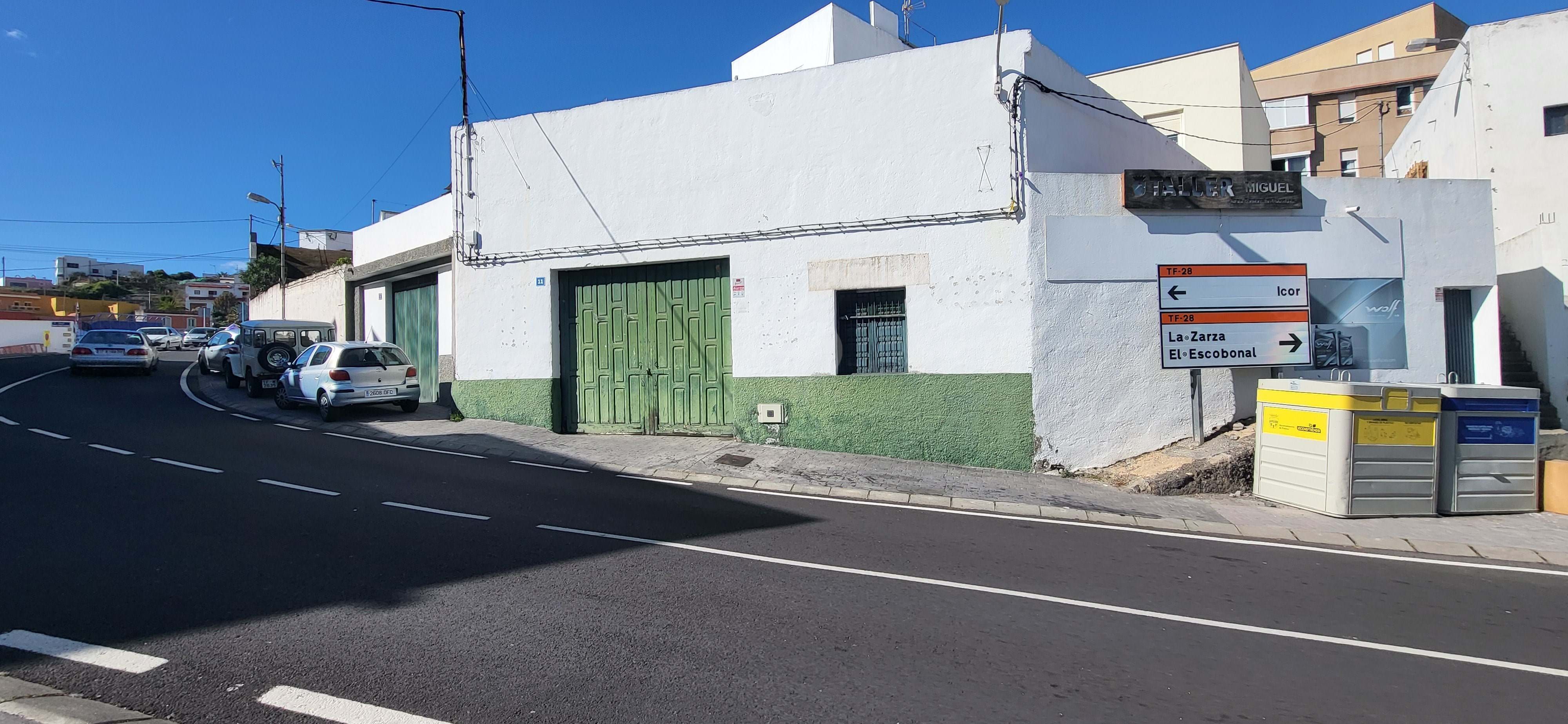 Vista exterior de Local en venta en Fasnia