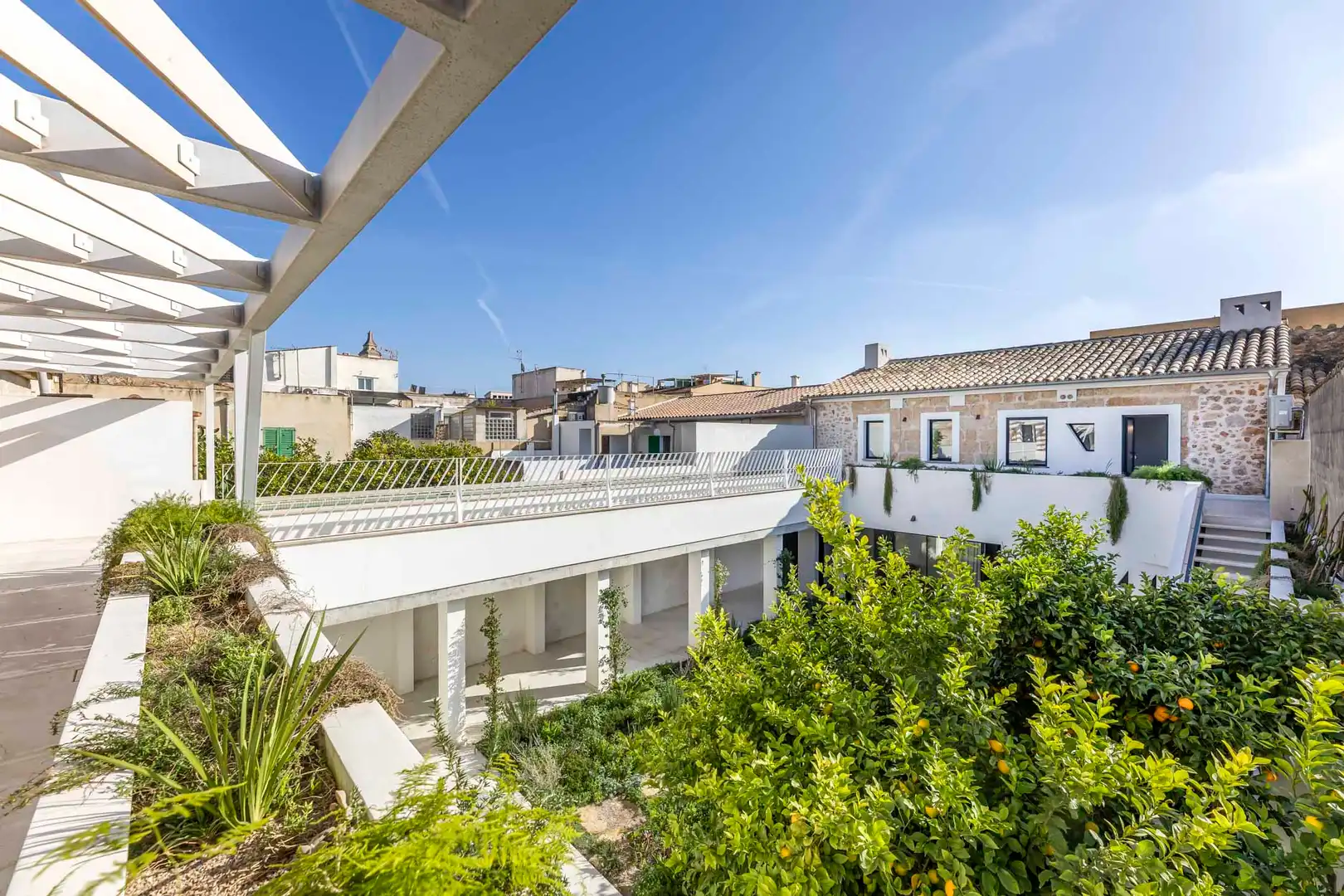 Terraza de Casa adosada en venta en Santa María del Camí con Aire acondicionado, Jardín privado y Terraza