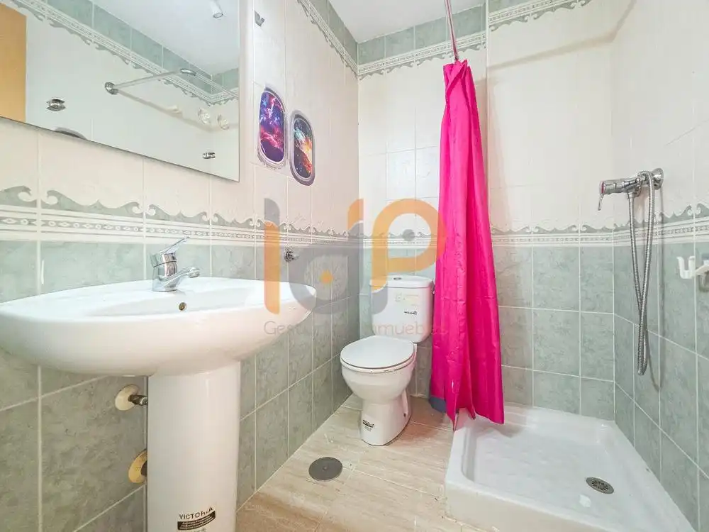 Bany de Apartament en venda en Vera amb Terrassa i Piscina comunitària
