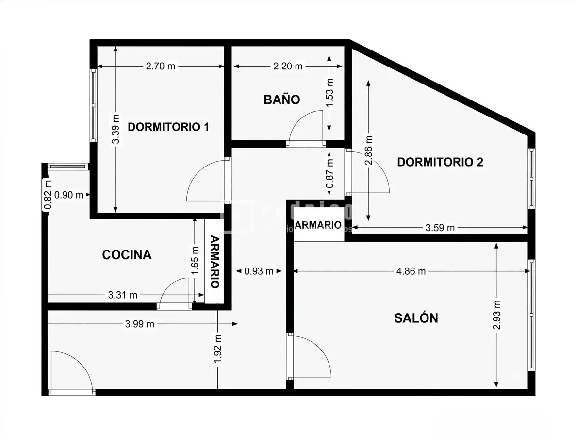 Piso en venta en Madrid con Calefacción y Jardín privado
