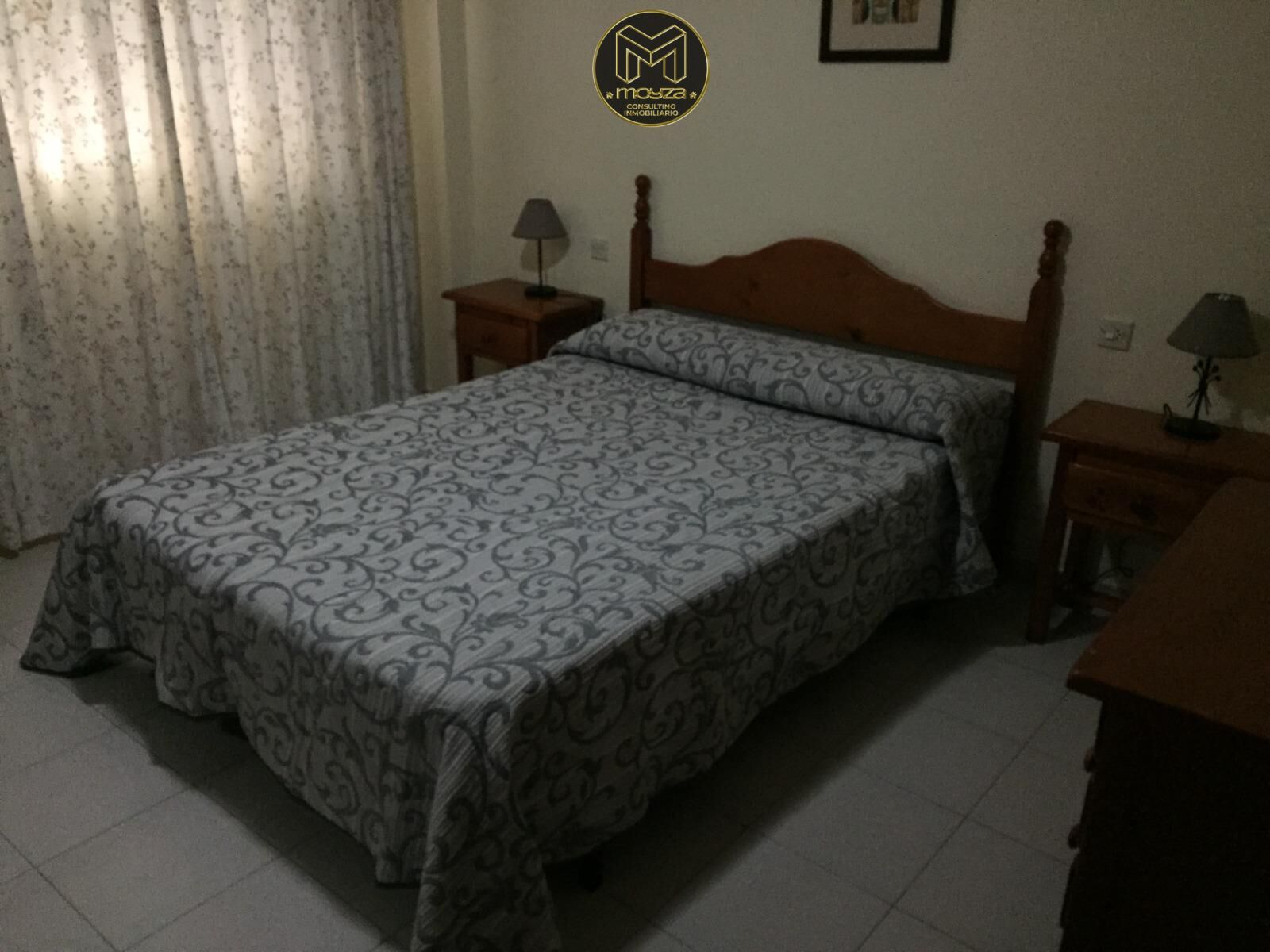 Bedroom of Flat for sale in  Jaén Capital  with Air Conditioner and Balcony