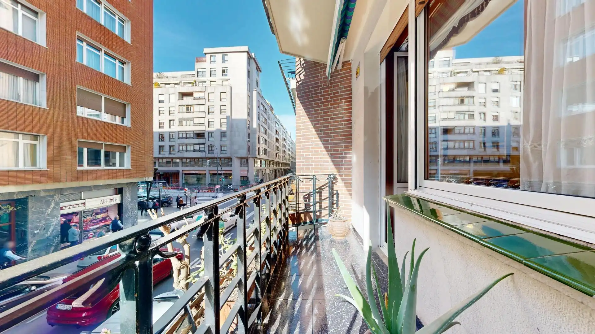 Balcony of Flat for sale in Bilbao   with Heating, Terrace and Balcony