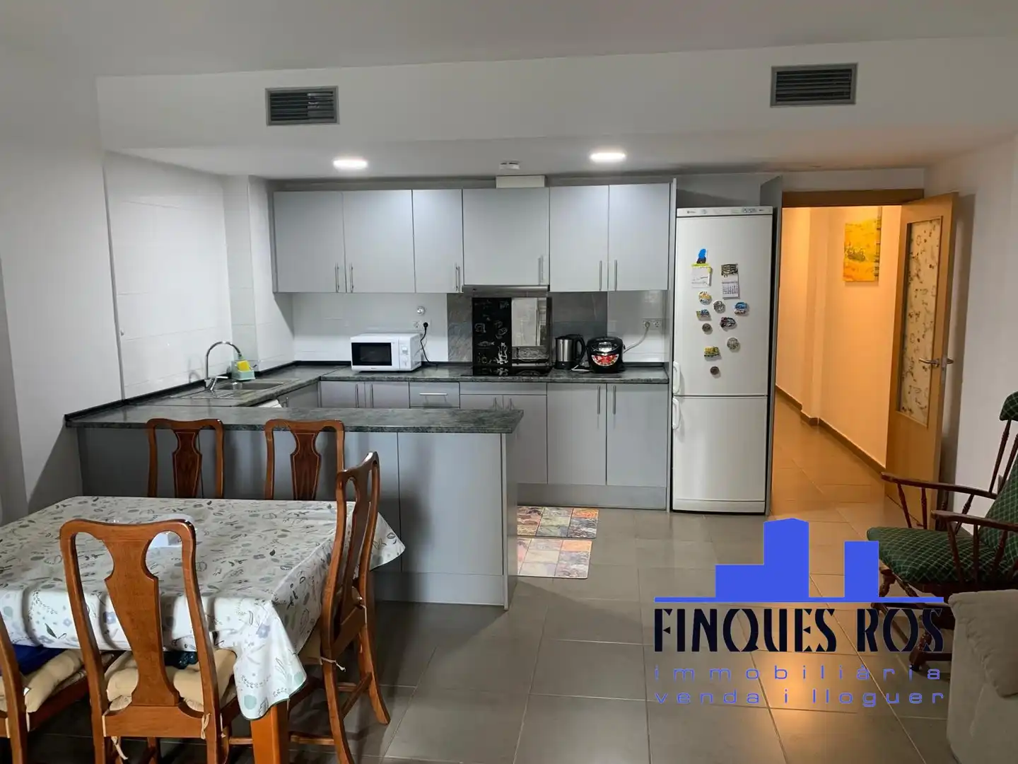 Kitchen of Apartments for sale in Vinaròs  with Air Conditioner, Terrace and Furnished