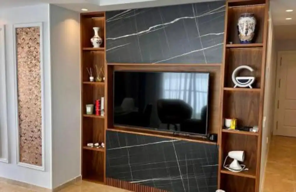 Sala de estar de Apartamento de alquiler en Milla de Oro
