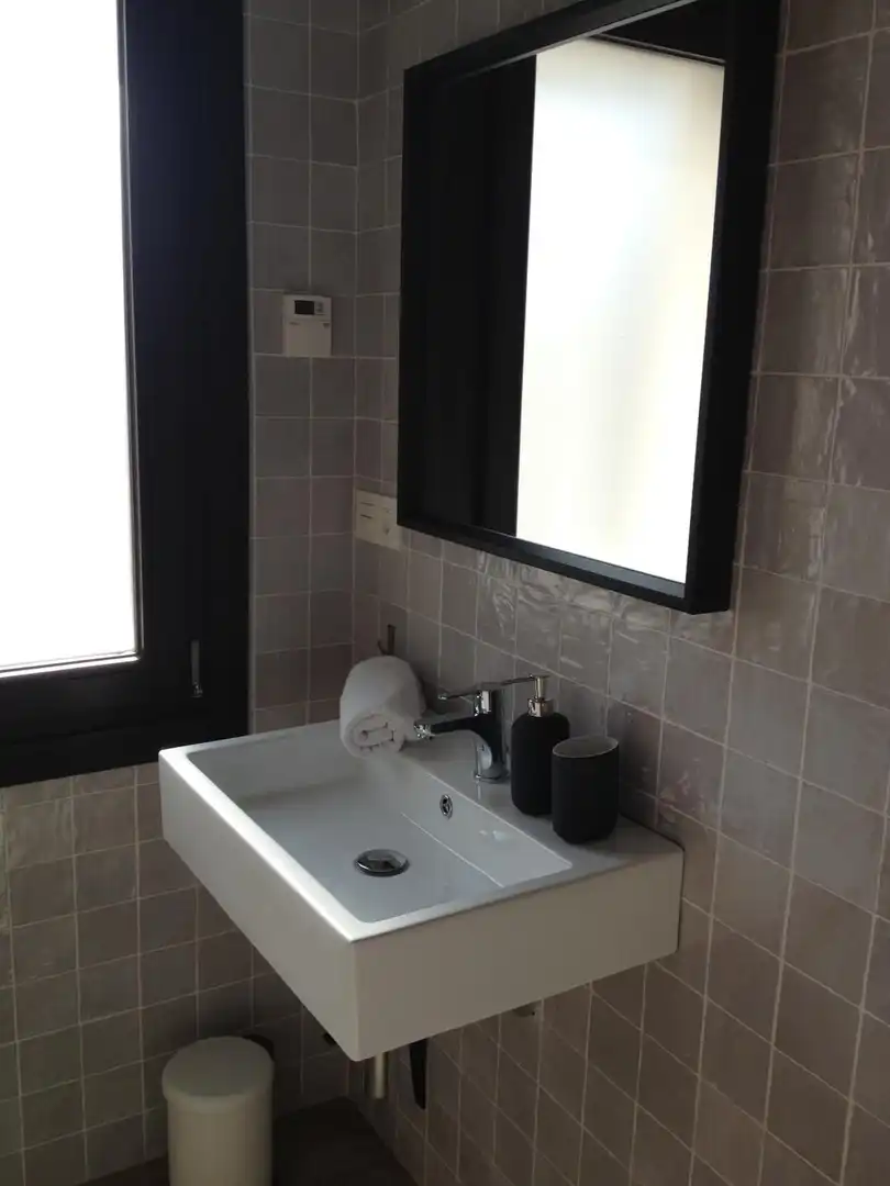 Bathroom of Apartments for rent in Granada  with Air Conditioner, Private garden and Furnished