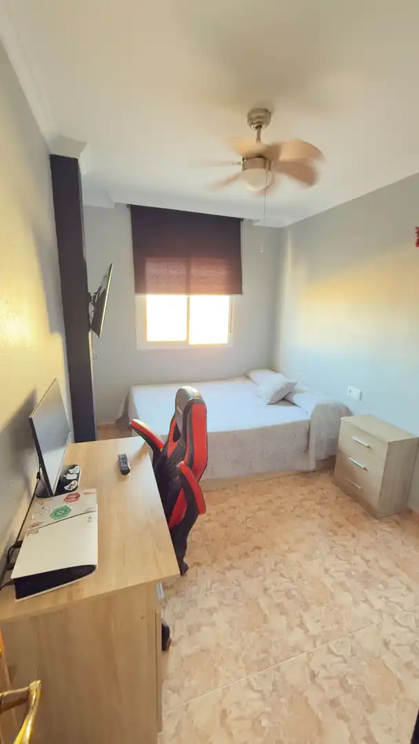 Bedroom of Flat for sale in Adra  with Air Conditioner and Community pool