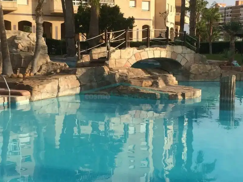 Swimming pool of Apartments for sale in El Campello  with Air Conditioner, Private garden and Terrace