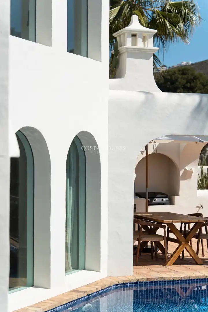 Terrassa de Casa o xalet en venda en Moraira amb Aire condicionat, Calefacció i Jardí privat