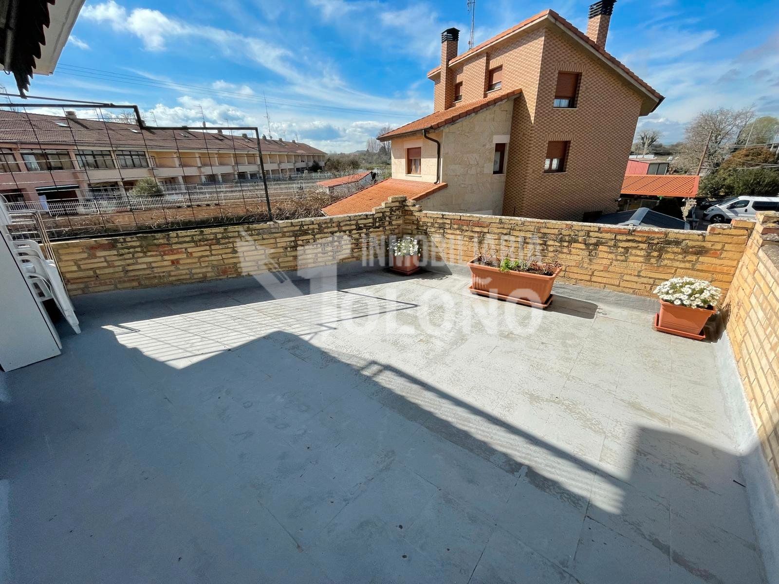 Terrace of Apartment for sale in Casalarreina  with Heating, Terrace and Washing machine