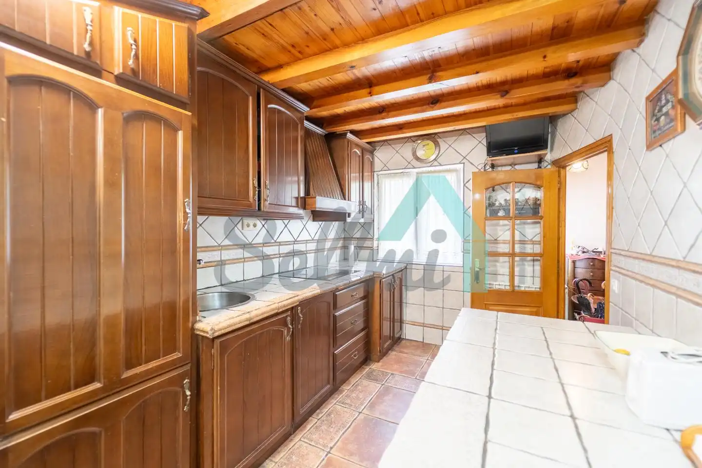 Küche von Maisonette zum Verkauf in Valdés - Luarca mit Heizung und Parkett