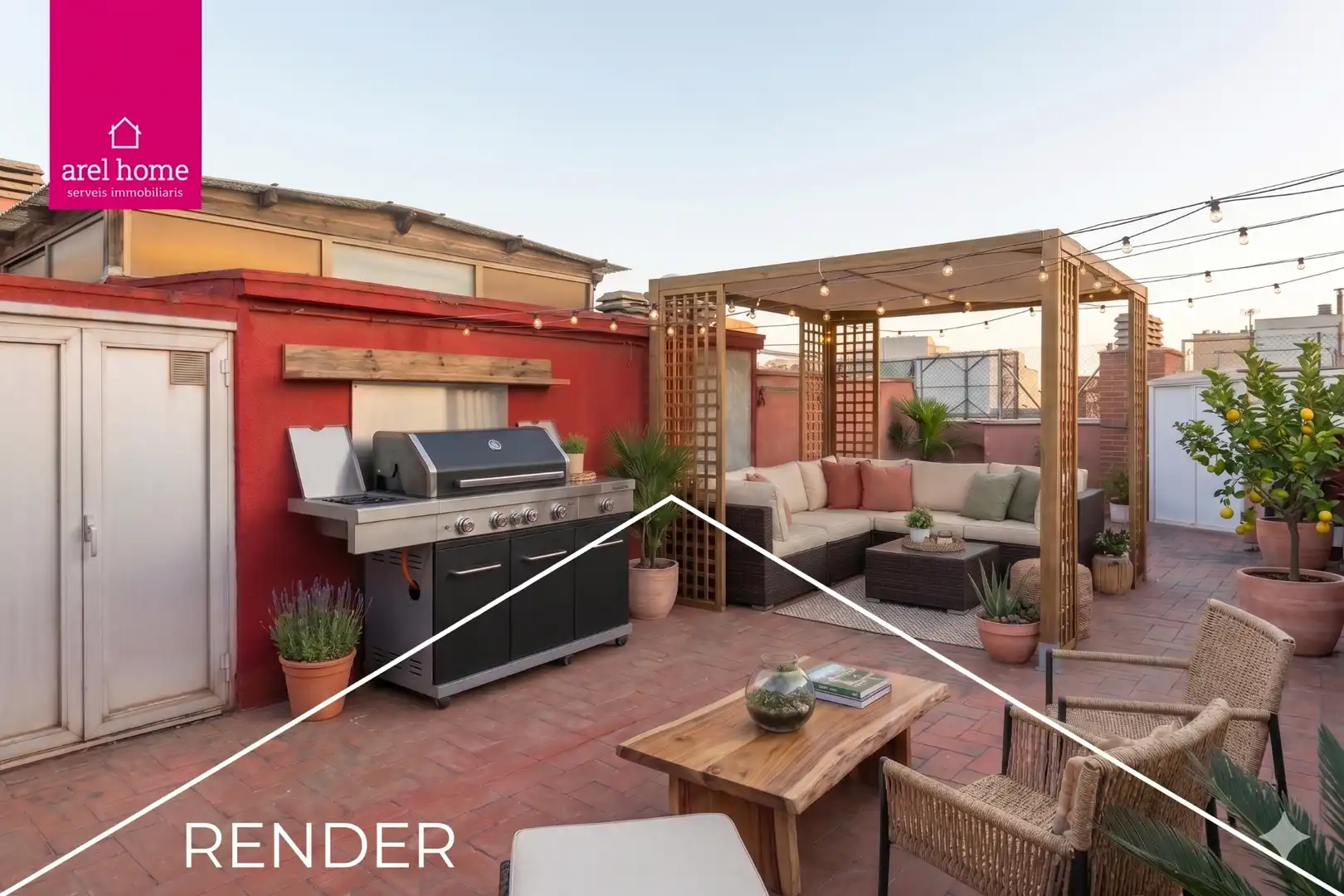 Terraza de Piso en venta en Esplugues de Llobregat con Aire acondicionado, Calefacción y Terraza