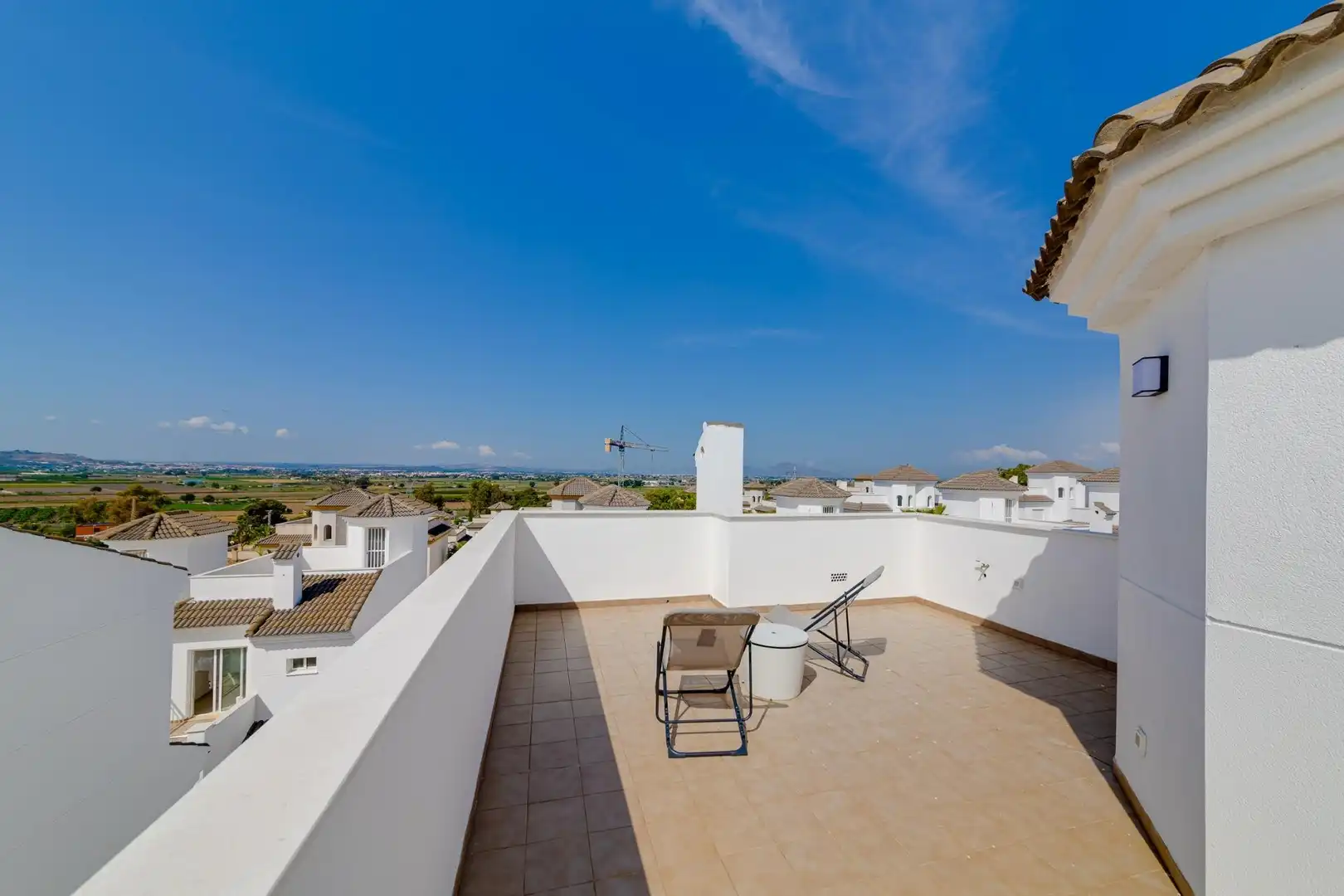 Terraza de Casa adosada en venta en San Fulgencio con Jardín privado, Terraza y Piscina comunitaria