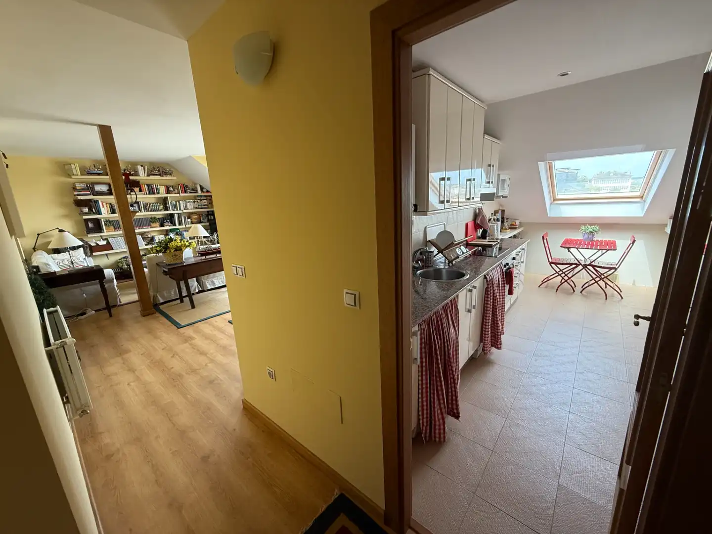 Kitchen of Attic for sale in Navia  with Heating, Parquet flooring and Terrace