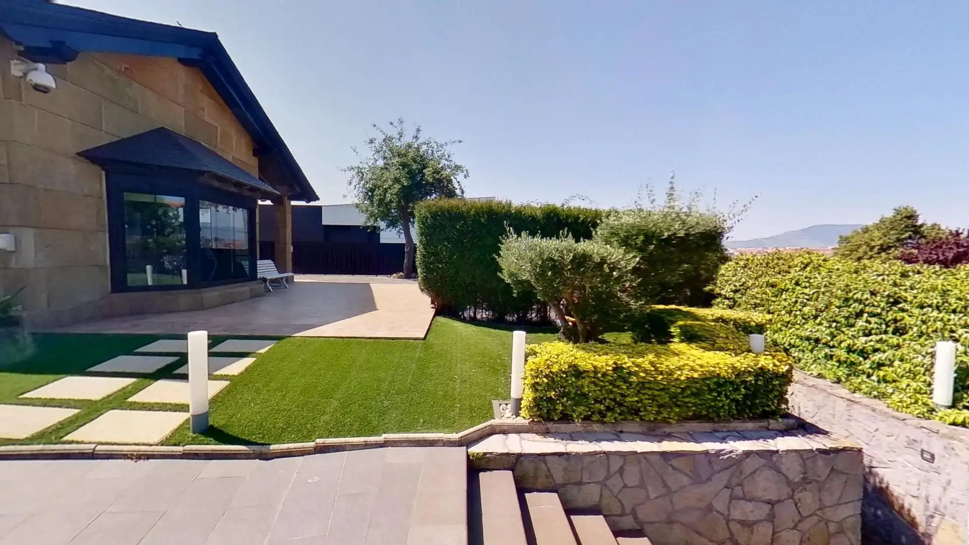 Terrassa de Casa o xalet en venda en Berango amb Calefacció, Jardí privat i Terrassa