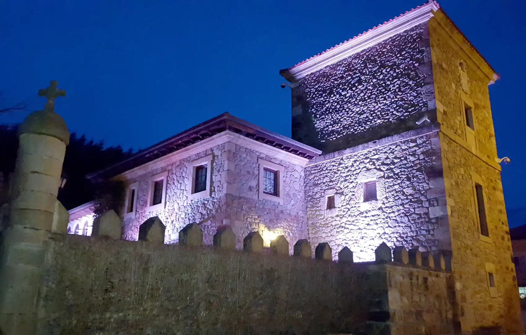 Vista exterior de Finca rústica en venta en Voto con Calefacción, Jardín privado y Terraza