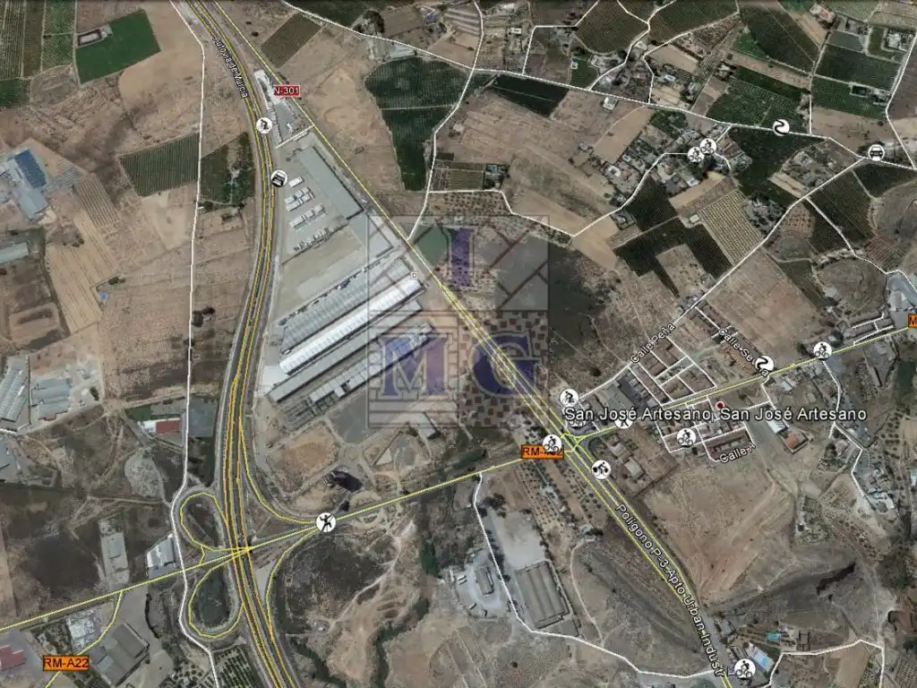Terreny industrial en venda a Abarán