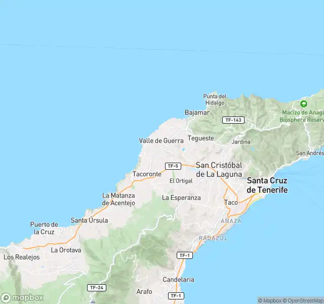 Vista exterior de Piso en venta en Tacoronte